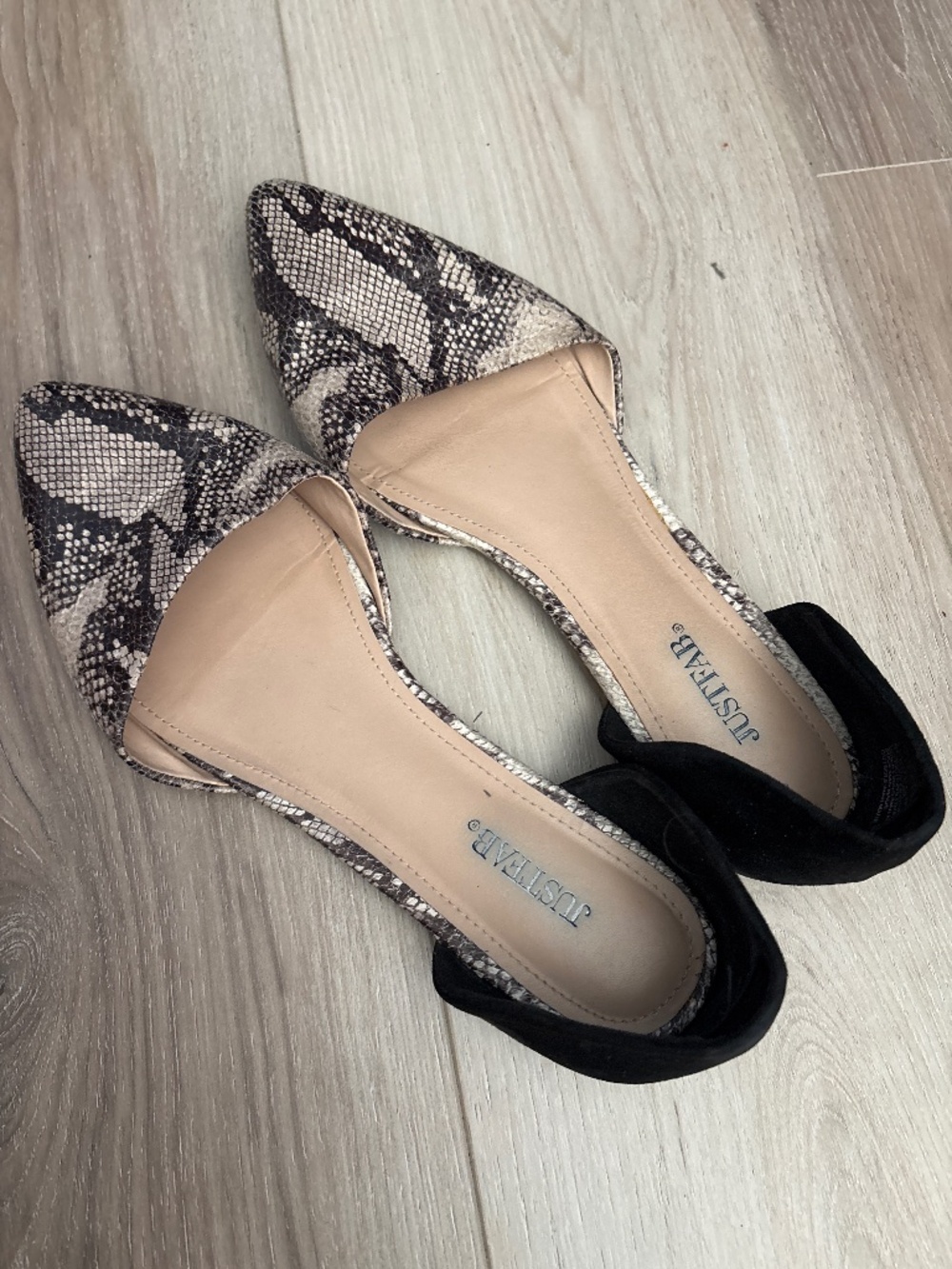 Snakeskin Flats